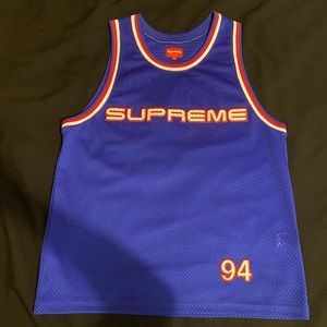 Supreme Rhinestone Basketball Jersey